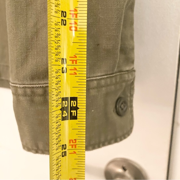 All Saints Green Lightweight Shirt Jacket - Picture 6 of 9